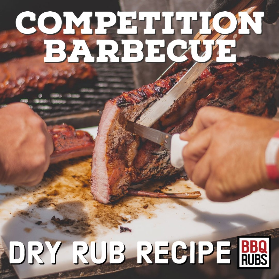 Competition Dry Rub Rib Recipe BBQRubs