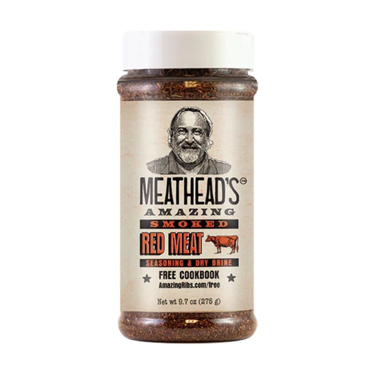 Meathead s Amazing Smoked Red Meat Seasoning Dry Brine 9.7 oz BBQRubs